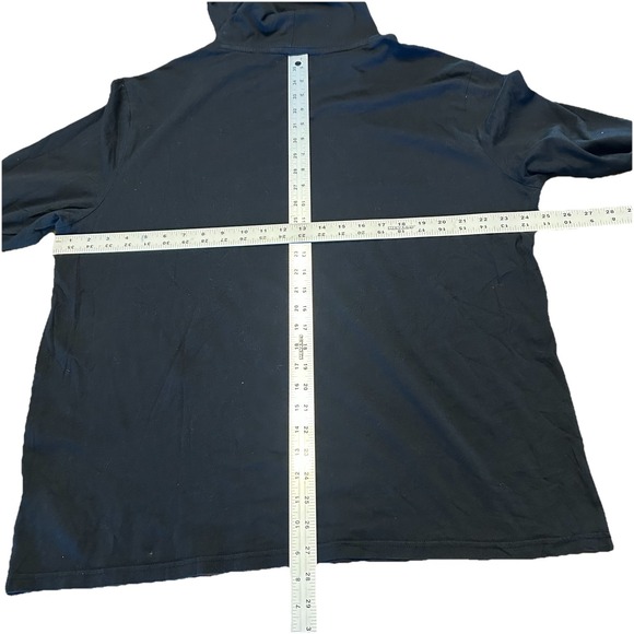 Polo Ralph Lauren Hoodie Long Sleeve Hoodie Shirt Mens XL Black Red Pony - Picture 2 of 4